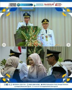 Kepala BNNK Hulu Sungai Selatan menghadiri Rapat Paripurna DPRD Kabupaten Hulu Sungai Selatan