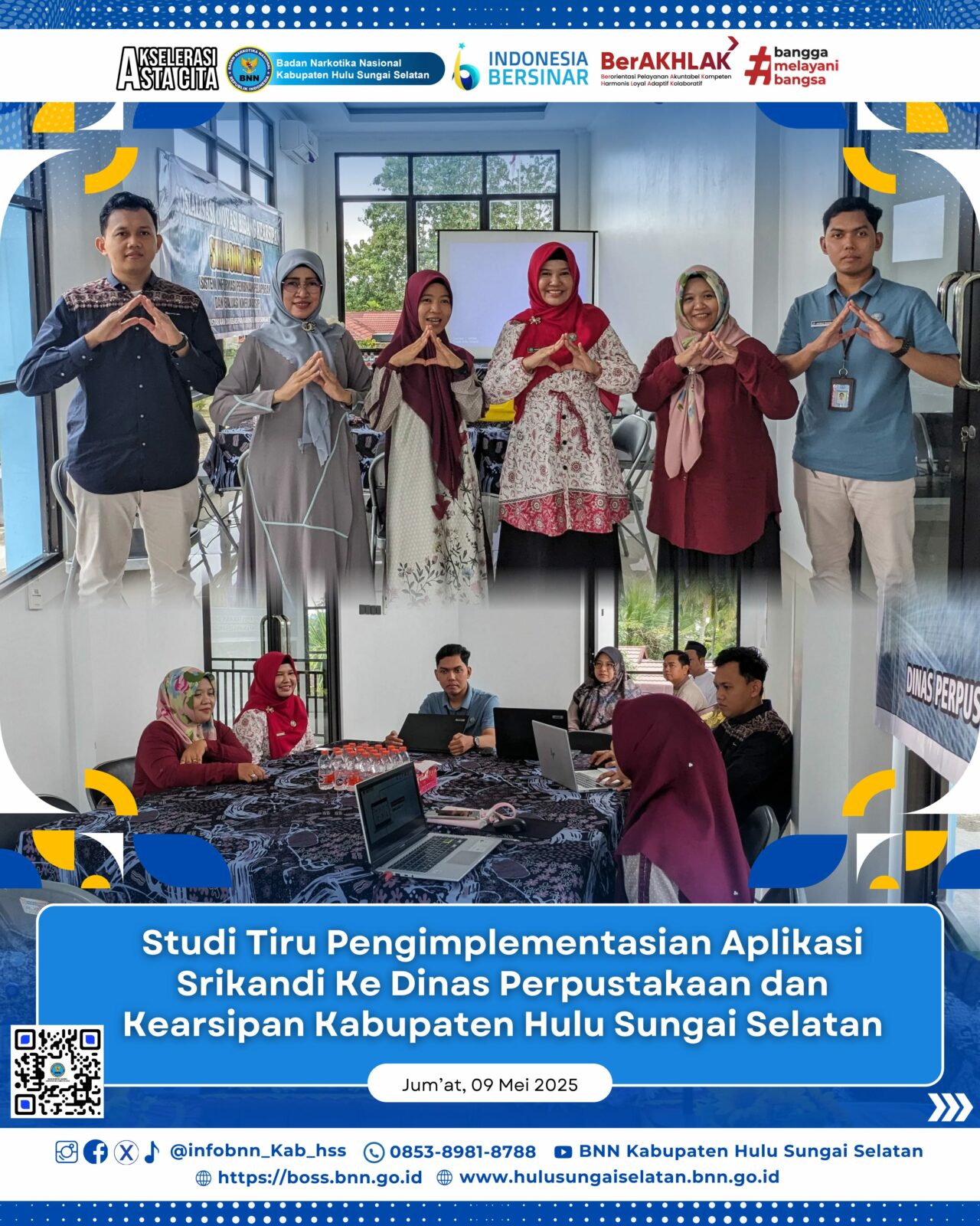 Studi Tiru Aplikasi Srikandi Ke Dinas Perpustakaan dan Kearsipan Studi Tiru Aplikasi Srikandi Ke Dinas Perpustakaan dan Kearsipan