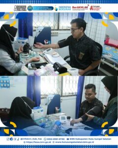 Pemeriksaan Kesehatan Pegawai ASN, Polri, dan PPPK BNNK Hulu Sungai Selatan