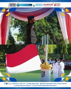 Kepala BNNK Hulu Sungai Selatan menghadiri Upacara Peringatan Hari Pendidikan Nasional (Hardiknas) Tahun 2025