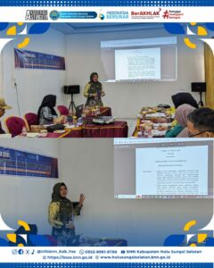 Pelatihan Teknis Mitra Pelaksana P4GN Bidang Rehabilitasi Desa Sungai Mandala Kec. Daha Utara