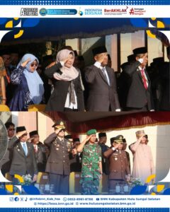 Kepala BNNK Hulu Sungai Selatan menghadiri Upacara Peringatan Hari Pendidikan Nasional (Hardiknas) Tahun 2025