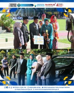 Kepala BNNK Hulu Sungai Selatan menghadiri Upacara Peringatan Hari Pendidikan Nasional (Hardiknas) Tahun 2025