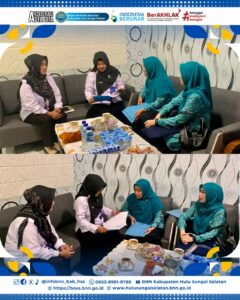BNNK Hulu Sungai Selatan Menerima Kunjungan dari TP PKK Kab HSS