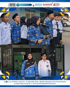 Upacara Peringatan Hari Lahir Pancasila Tahun 2025 di Lingkungan BNNK Hulu Sungai Selatan