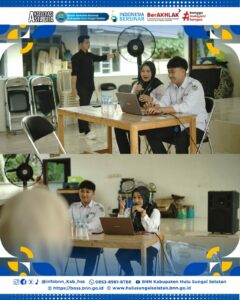 Katim P2M BNNK Hulu Sungai Selatan Menjadi Narasumber pada Kegiatan Pembekalan Pemilihan Utuh Aluh HSS 2025.