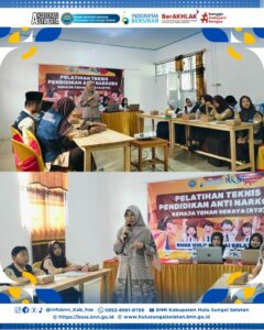 BNNK Hulu Sungai Selatan Melaksanakan Koordinasi ke RSUD Brigjend H. Hasan Basry Kandangan, Terkait PKS.