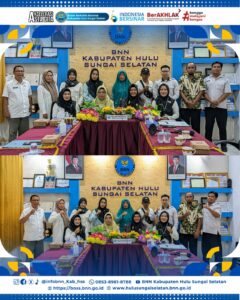 Tim P2M BNNK Hulu Sungai Selatan Melaksanakan Rapat Koordinasi Dalam Rangka Fasilitasi Intervensi Sumber Daya Pembangunan Desa