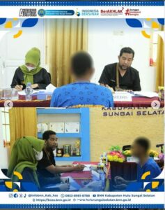 Layanan Asesmen Terpadu Terhadapat 1 Orang Tersangka