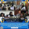 BNNK Hulu Sungai Selatan Mengikuti Kegiatan Tes Urine Kepada Petugas dan Warga Binaan di Rutan Kelas IIB Kandangan