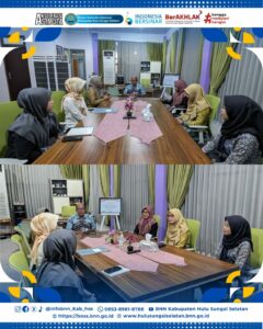 BNNK Hulu Sungai Selatan Melaksanakan Koordinasi ke RSUD Brigjend H. Hasan Basry Kandangan, Terkait PKS.