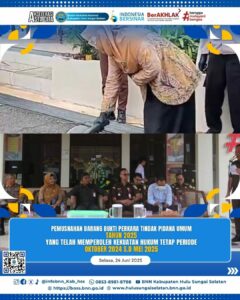 Tim P2M BNNK HSS Melaksanakan Bimtek Lifeskill Bagi Masyarakat Kawasan Rawan Narkoba.