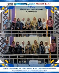 BNNK Hulu Sungai Selatan Melaksanakan Koordinasi ke RSUD Brigjend H. Hasan Basry Kandangan, Terkait PKS.